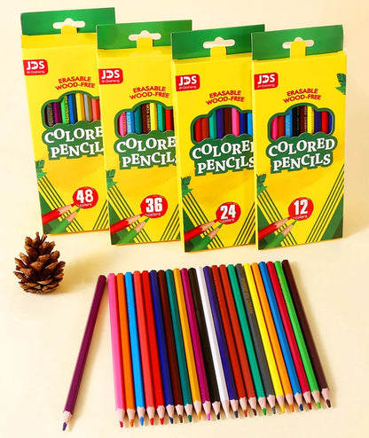 12/24/36/48 Colors Oily Colored Pencils Hexagon Wooden Handle Set Artist Painting Drawing Sketch Art Design Student Supplies