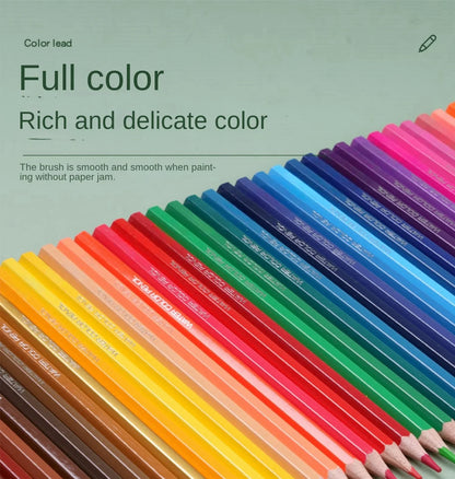 12/24/36/48 Colors Oily Colored Pencils Hexagon Wooden Handle Set Artist Painting Drawing Sketch Art Design Student Supplies